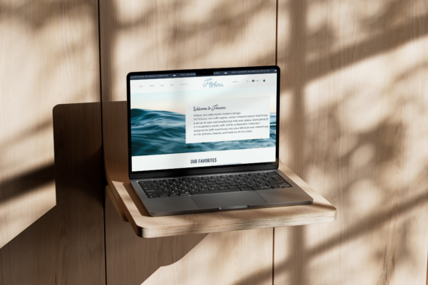 Responsive website design showcasing layout, typography, and UX principles