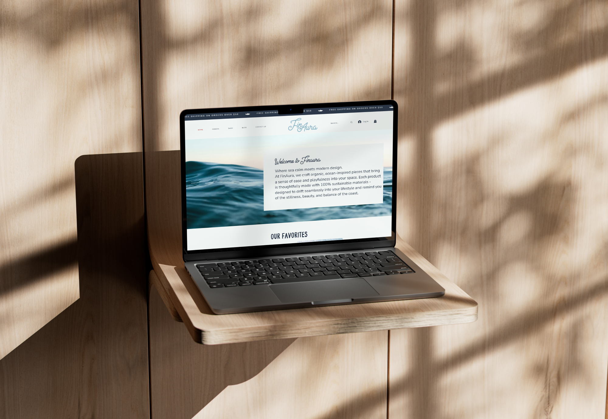 Responsive website design showcasing layout, typography, and UX principles